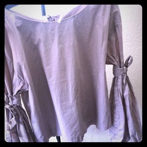 Free people LAVENDER hippie top